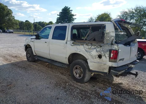 2000 Ford Excursion Xlt z USA, uszkodzony, nr VIN 1FMSU41F7YEB39575
